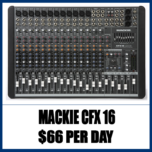 MACKIE CFX 16